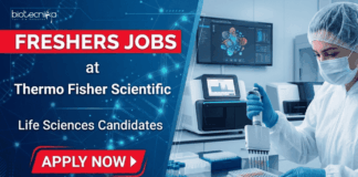 Apply for Thermo Fisher Career 2026. Scientist Jobs for Life Sciences Freshers and Biotechnology Candidates in Bangalore.