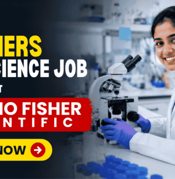 Freshers Life Science Job at Thermo Fisher Scientific in Bangalore | Apply Online Here! Freshers Life Science Job at Thermo Fisher Scientific in Bangalore Apply Online Here! Apply for a Life Science Freshers Job at Thermo Fisher Scientific as Scientist I, Molecular Biology in Bangalore. Explore Scientist Jobs, antibody research, biotechnology, and Thermo Fisher Careers.