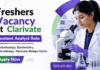 Clarivate Career Opportunity - Content Analyst Role | Freshers Life Sciences Jobs for MSc and BTech Graduates.