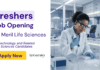 Freshers Life Sciences Jobs under Meril: Biotechnology and Related Fields Candidates Apply Now for a Career in R&D.