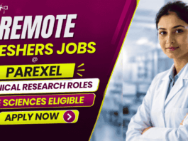 Apply for Freshers Remote Jobs at Parexel as a Patient Concierge Associate and begin your Clinical Research Career with a leading global CRO.