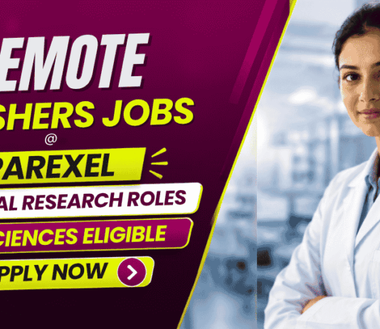 Apply for Freshers Remote Jobs at Parexel as a Patient Concierge Associate and begin your Clinical Research Career with a leading global CRO.