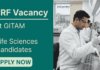 JRF Vacancy at GITAM – Life Sciences Candidates Apply Now Apply for GITAM Recruitment 2026. JRF Vacancy for Life Sciences Candidates in pollinator Biology, Ecology, and Microbiome Research.
