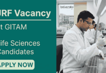 JRF Vacancy at GITAM – Life Sciences Candidates Apply Now Apply for GITAM Recruitment 2026. JRF Vacancy for Life Sciences Candidates in pollinator Biology, Ecology, and Microbiome Research.