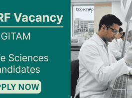 JRF Vacancy at GITAM – Life Sciences Candidates Apply Now Apply for GITAM Recruitment 2026. JRF Vacancy for Life Sciences Candidates in pollinator Biology, Ecology, and Microbiome Research.