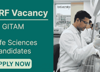 JRF Vacancy at GITAM – Life Sciences Candidates Apply Now Apply for GITAM Recruitment 2026. JRF Vacancy for Life Sciences Candidates in pollinator Biology, Ecology, and Microbiome Research.