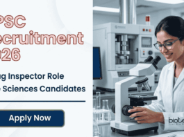 GPSC Recruitment for Drug Inspector Role with Salary Upto 1,42,400/- – Apply Now GPSC Recruitment 2026 announces Senior Drug Inspector Govt Jobs. Pharmacy, Pharm D and Microbiology professionals can apply online.