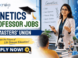 Genetics Professor Jobs at Masters' Union