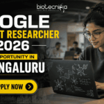 Google Student Researcher 2026 Opportunity in Bengaluru | Apply Online Here