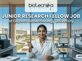 Govt-Funded JRF Vacancy at Gujarat Biotechnology University | ₹37,000 Salary for Life Science Candidates