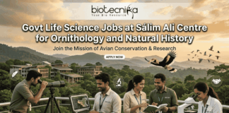 Govt Life Science Jobs at SACON – Multiple Research Vacancies 2026 (1)