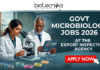 Govt Microbiology Jobs 2026 at Export Inspection Agency Chennai Earn Upto ₹40,000 Salary