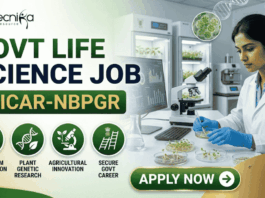 Govt. Life Science Job at ICAR-NBPGR | Work on CRISPR Gene Editing – Apply Now