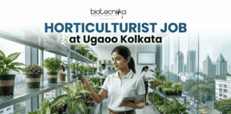 Horticulturist Job at Ugaoo Kolkata | Life Science Graduates Apply Now Horticulturist Job at Ugaoo Kolkata Life Science Graduates Apply Now. Apply for a Horticulturist position at Ugaoo Kolkata. Excellent opportunity for agriculture, botany, and Life Science Jobs candidates with 2–5 years of experience.