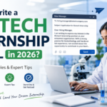 How to Write a Biotech Internship Email in 2026? Templates, Examples & Expert Tips How to Write a Biotech Internship Email in 2026 Templates, Examples & Expert Tips A professional featured blog banner for an article titled “How to Write a Biotech Internship Email in 2026?”. The design shows a modern biotech laboratory theme with a scientist working on a laptop beside a microscope and lab equipment. On the left, large bold typography highlights “BIOTECH INTERNSHIP EMAIL” with green and blue accents, while supporting text reads “Templates, Examples & Expert Tips.” On the right, an email composition interface is displayed with a sample internship application message. The overall style is clean, corporate, and futuristic, with DNA graphics and medical/biotech visual elements conveying innovation and professionalism.