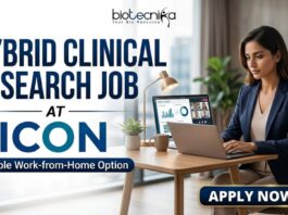 Hybrid Clinical Research Job at ICON for Life Science Graduates | Apply Online Here