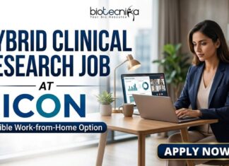 Hybrid Clinical Research Job at ICON for Life Science Graduates | Apply Online Here