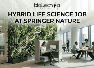 Hybrid Life Science Job at Springer Nature – Join Nature Communications Today! Apply for a Hybrid Life Science Job with Springer Nature Careers as an Interim Associate or Senior Editor in Chemical Biology.