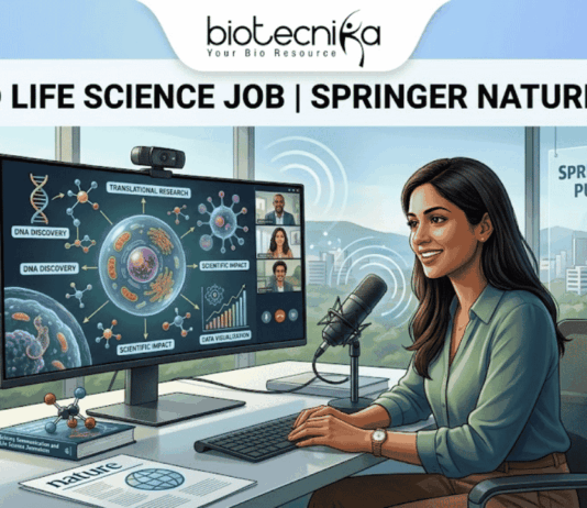 Hybrid Life Science Job at Springer Nature Pune for PhD Candidates Apply Now. Apply for a Hybrid Life Science Job at Springer Nature Pune as Associate or Senior Editor. Explore top Life Science Jobs for PhD candidates.