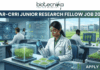 ICAR-CRRI Junior Research Fellow Job 2026 ₹37,000 + HRA Salary for Biotechnology & Life Science Candidates. Apply for Junior Research Fellow Job with ₹37,000 + HRA for Biotechnology, Botany, Genetics, Agriculture, and Life Science Jobs aspirants.