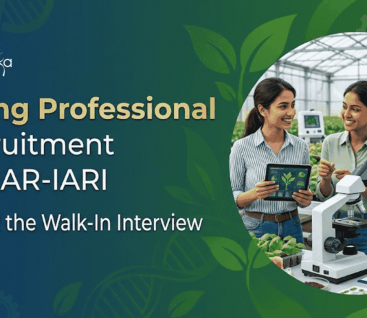 ICAR-IARI Recruitment 2026. Young Professional Jobs offering ₹42,000 salary under NASF project. Walk-In for Agriculture Jobs.