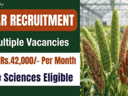 ICAR IIMR Recruitment invites applications for SRF and Young Professional Jobs, Life Science, Biotechnology & Food Tech candidates eligible.