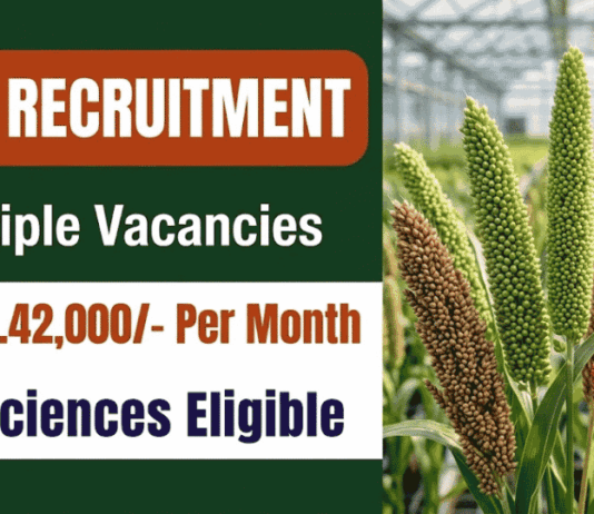 ICAR IIMR Recruitment invites applications for SRF and Young Professional Jobs, Life Science, Biotechnology & Food Tech candidates eligible.