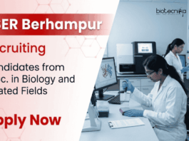 Apply for IISER Berhampur Recruitment. Explore Junior Research Fellow Opportunities for Career in Biology with ANRF-funded Research.