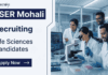 Apply for Research Jobs through IISER Mohali Recruitment and build a successful Life Sciences Career in an ANRF-funded project.