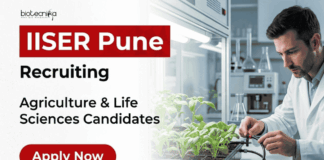 IISER Pune Recruitment 2026 for Project Associate. Apply for Research Jobs and Life Sciences Career Opportunities in Plant Biotechnology.