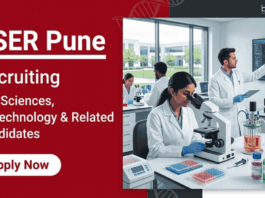 Govt Research Jobs at IISER – Life Sciences Candidates Apply Now IISER Pune Recruitment 2026: Apply for Govt Research Jobs and Build your Life Sciences Career in a DBT-funded project.