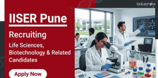 Govt Research Jobs at IISER – Life Sciences Candidates Apply Now IISER Pune Recruitment 2026: Apply for Govt Research Jobs and Build your Life Sciences Career in a DBT-funded project.