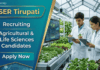 Govt Life Sciences Jobs at IISER – Apply Before the Deadline Apply for IISER Tirupati Recruitment 2026. Govt Life Sciences Research Jobs under an ANRF-Funded Anticancer Research Project.