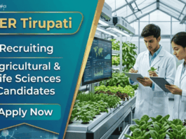 Govt Life Sciences Jobs at IISER – Apply Before the Deadline Apply for IISER Tirupati Recruitment 2026. Govt Life Sciences Research Jobs under an ANRF-Funded Anticancer Research Project.