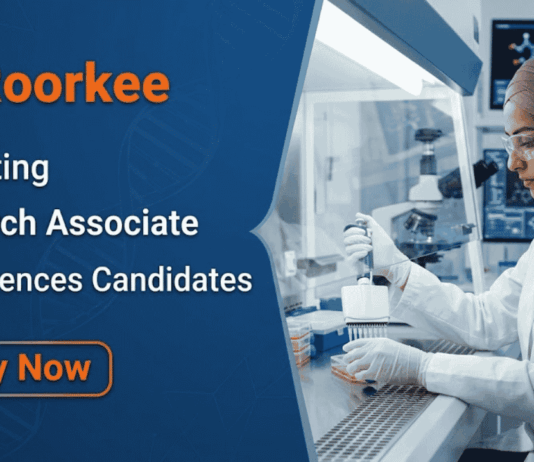 Apply for IIT Roorkee Recruitment 2026. Research Jobs for PhD candidates seeking a Rewarding Career in Life Sciences.