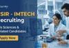 IMTECH Recruitment invites applications for Life Sciences Vacancy. Apply for Research Jobs at CSIR-IMTECH Chandigarh.