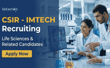 Govt Life Sciences Vacancy at CSIR – Apply Now for Research Roles IMTECH Recruitment invites applications for Life Sciences Vacancy. Apply for Research Jobs at CSIR-IMTECH Chandigarh.