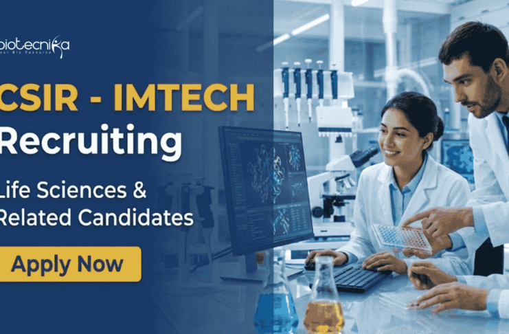 Govt Life Sciences Vacancy at CSIR – Apply Now for Research Roles IMTECH Recruitment invites applications for Life Sciences Vacancy. Apply for Research Jobs at CSIR-IMTECH Chandigarh.