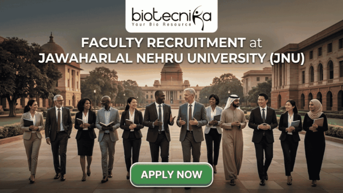 JNU Faculty Recruitment 2026 Professor, Associate Professor & Assistant Professor Openings JNU Faculty Recruitment 2026 Professor, Associate Professor & Assistant Professor Openings JNU Faculty Recruitment 2026: Professor, Associate Professor & Assistant Professor Openings