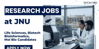 Apply for Project Associate through JNU Recruitment. Explore Research Jobs and Life Sciences Career opportunities in a DBT-funded project.