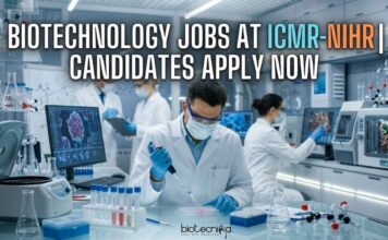 ICMR Careers 2026: Biotechnology Jobs at ICMR-NIHR- Earn ₹28,000 + HRA/Month Biotechnology Jobs at ICMR-NIHR | Candidates Apply Now