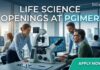 Life Science Openings at PGIMER | Candidates Apply Now