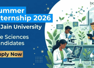 Life Sciences Internship at Jain University – Limited Seats, Apply Now Apply for Jain University Summer Internship 2026. Life Sciences Internship opportunity for B.Sc. and M.Sc. students with hands-on training.