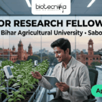 Junior Research Fellow Job at Bihar Agricultural University