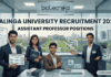 Kalinga University Assistant Professor Job Recruitment 2026