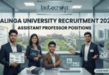 Kalinga University Assistant Professor Recruitment 2026 | Applications Invited Kalinga University Assistant Professor Job Recruitment 2026