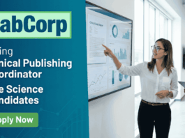 Apply for Labcorp Career 2026. Life Sciences Jobs in Bangalore for Science Graduates and Postgraduates. Clinical Publishing Coordinator role.