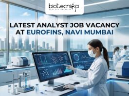 Latest Analyst Job Vacancy at Eurofins Navi Mumbai – Apply Online Here!