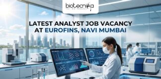 Latest Analyst Job Vacancy at Eurofins Navi Mumbai – Apply Online Here!
