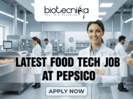 Apply for the latest Food Tech Job at PepsiCo as a Quality Executive in Patiala. MSc and BTech candidates apply now.